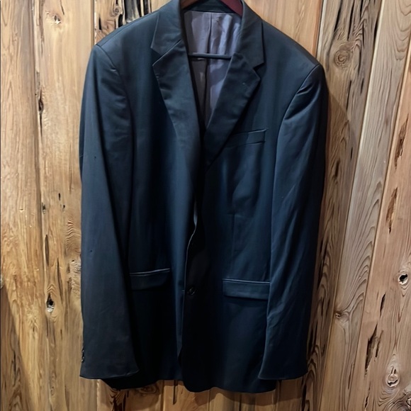 Kenneth Cole Black Blazer Tailored Sport Coat - Picture 1 of 10